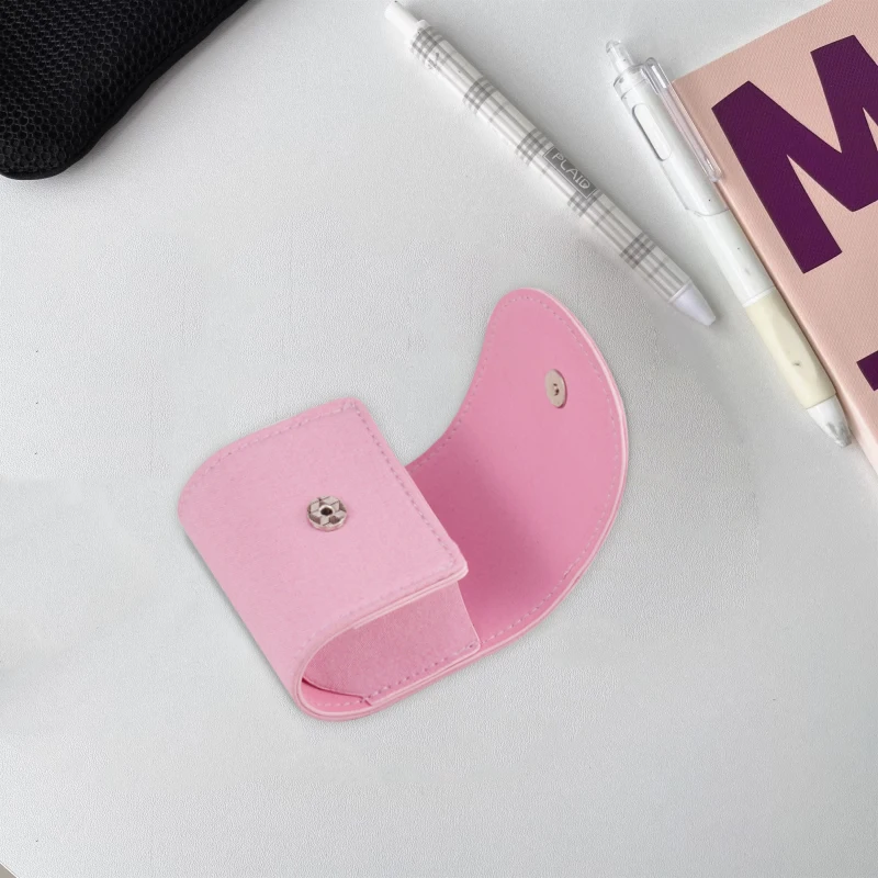 Custom Quality Portable Handled Zipper Cosmetic Coin Purse Bags Mini Handbags For Women