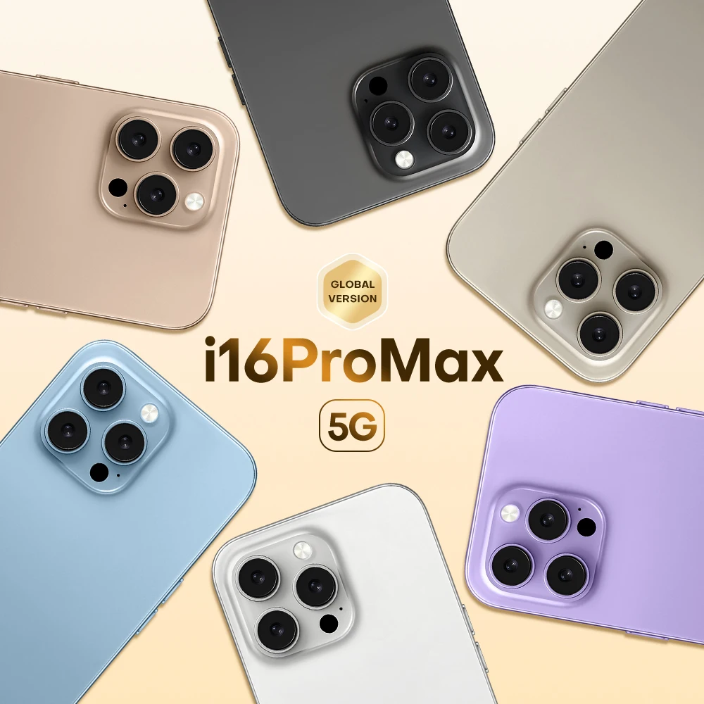 Slimoro Mini Telefono Celulare i For Phone 15 Pro Max Phone Original i For Phon 16 Pro Max 5G Smart Phon Mobile Phone Low Price