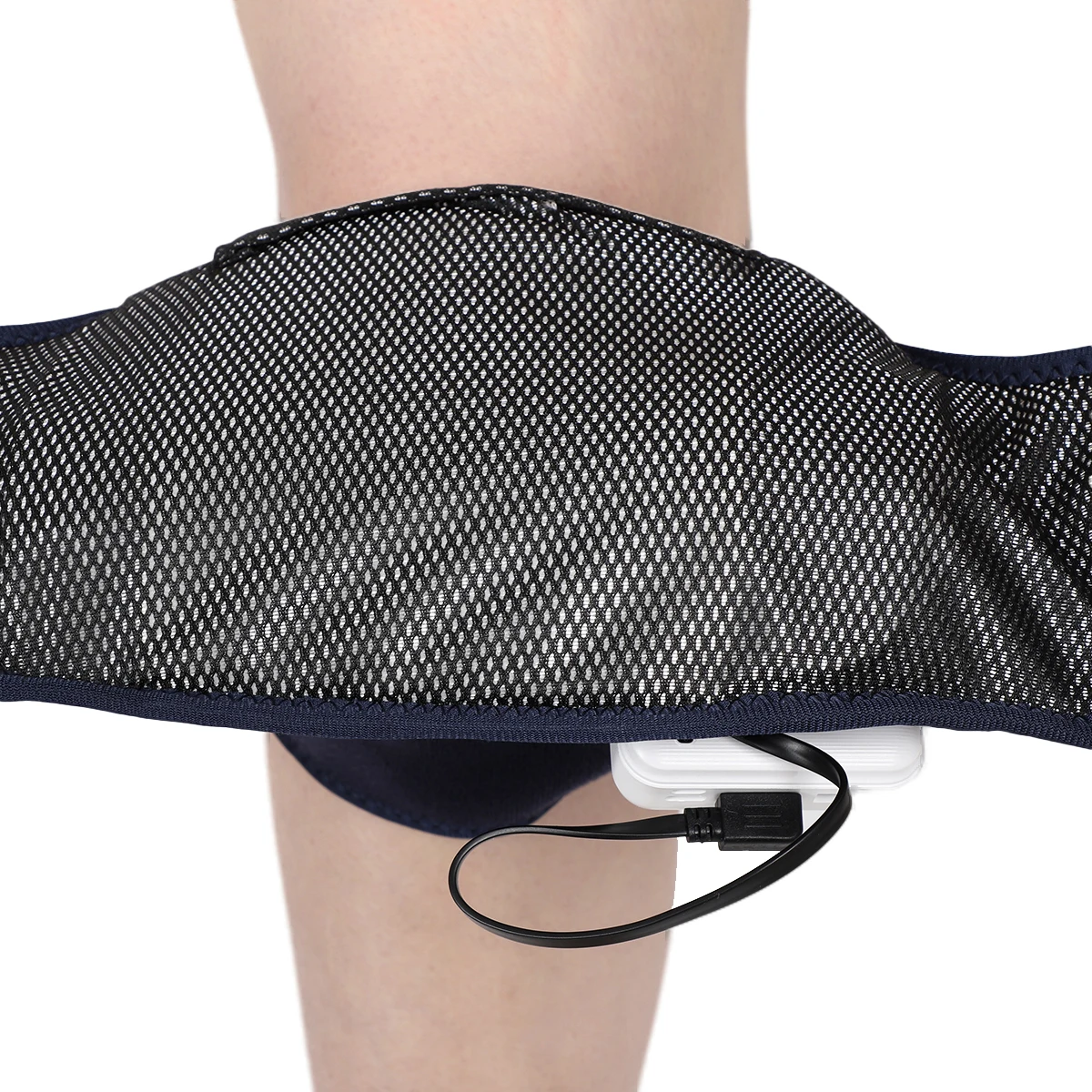 Heating and Vibrating Knee Massager Heating Pad Knee Brace Wrap for Relief Arthritis Knee Shoulder Pain