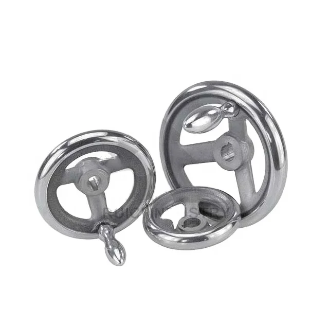 Mechanical equipment Fixed cast iron cnc handwheel
