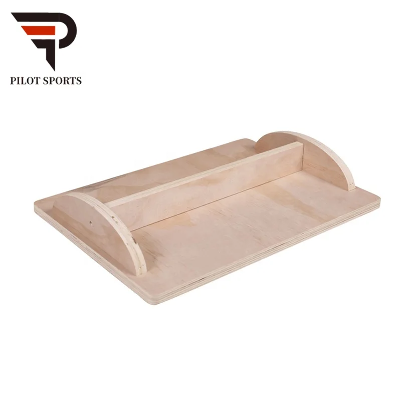 Gym Training Exercise wobble Wooden Balance Board for Fitness