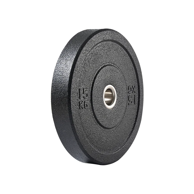 Тарелки для бампера Rouser Fitness KG с черной крошкой резиновые пластины переработанной 5 кг 10 15 20 25 штанги