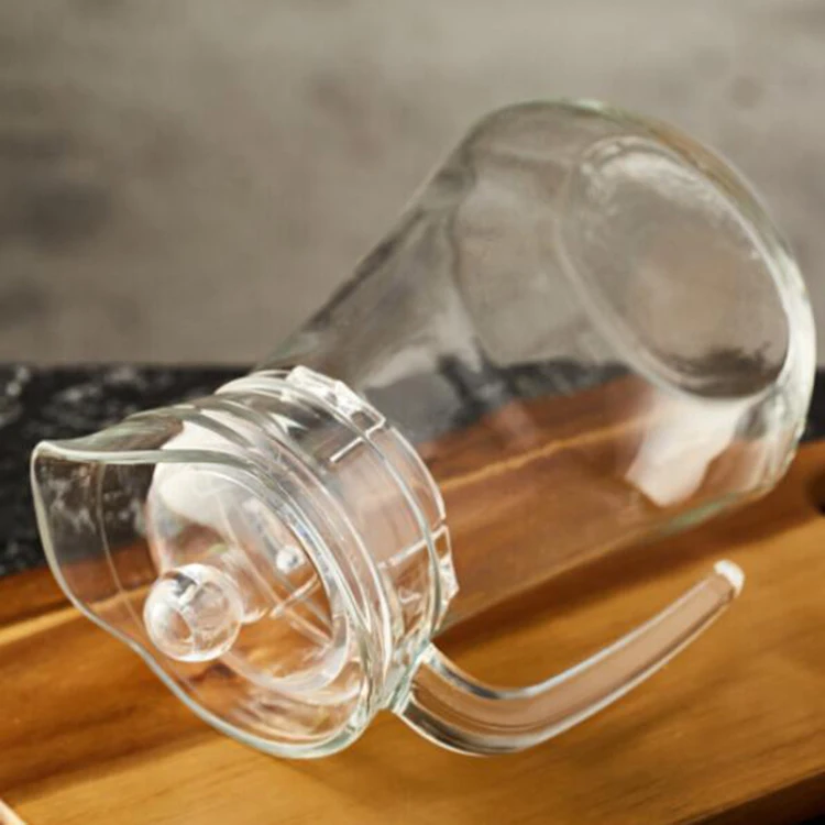 Glassware High Quality Glass Pitcher Clear Jug Carafe Cup Set Drinking Glass Set
