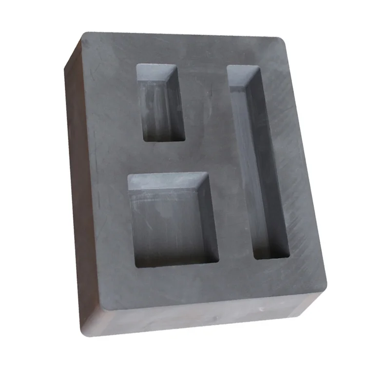 High density high pure graphite mold for gold