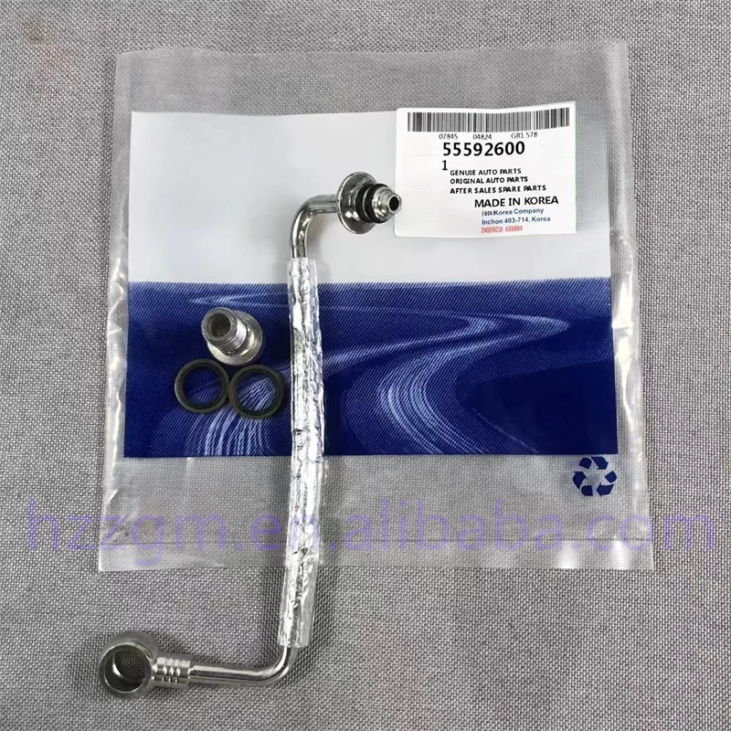 Трубка турбокомпрессора для подачи масла с турбонагнетателем для Buick Chevrolet 2013-2021 Cruze 2011-2016 звуковая 2012-2020 25200947 55592600