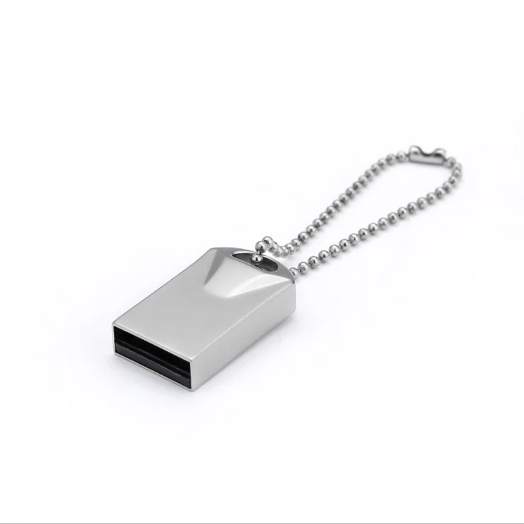 Custom LOGO Metal Silver Gold Mini USB 2.0 Memory Flash Pendrive Gadget 2gb 4gb 8gb bulk cheap good quality USB Flash Drive