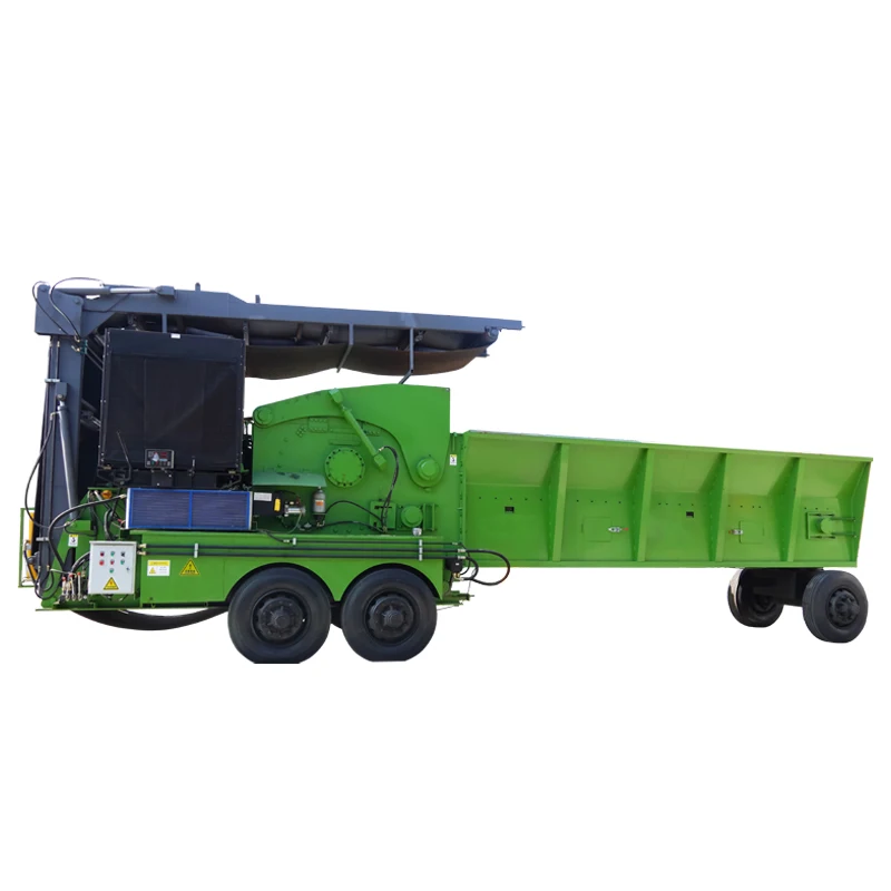 China Brand Biomass Wood Chips Crusher/ Heavy Duty Drum Wood Chipper Machine