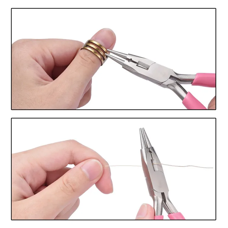 High Quality Mini Hand Tool Pliers Jewelry Pliers Carbon Steel Round Nose Pliers Jewelry Making Tools