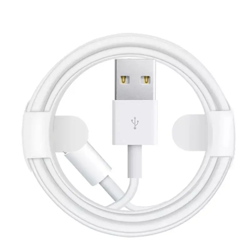 Usb-кабель для быстрой зарядки iPhone 12 11 Pro xs max 7 8 plus ipad air медный провод белое качество оригинал