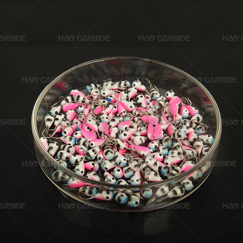 wholesale tungsten fishing jigs bulk price/tungsten tear drop shape fishing ice jig