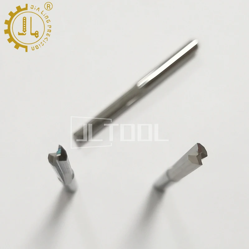 4mm Two Flutes Straight End Mill for Wood Engraving Bit 6mm Wood End Mill Cutter