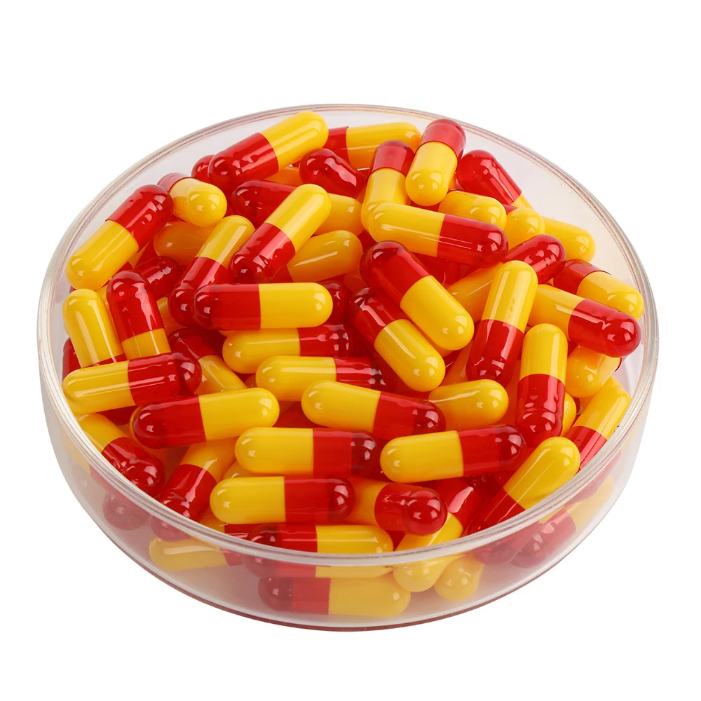 
High Quality Customized Different Sizes Empty Gelatin Capsules 