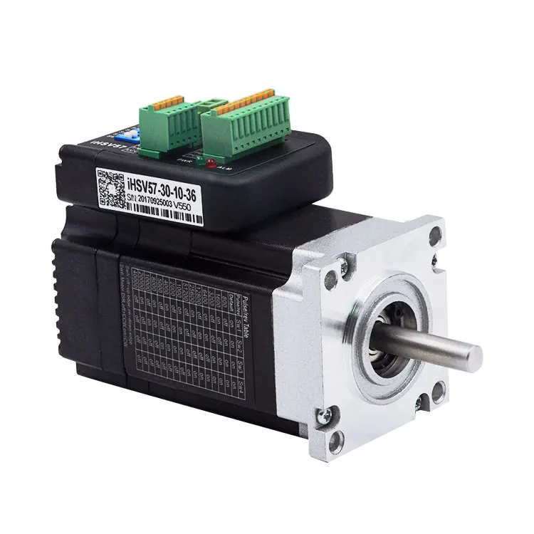 iHSV57-30-10-36 57mm 3000RPM 36V Low noise energy efficient  integrated AC servo motor