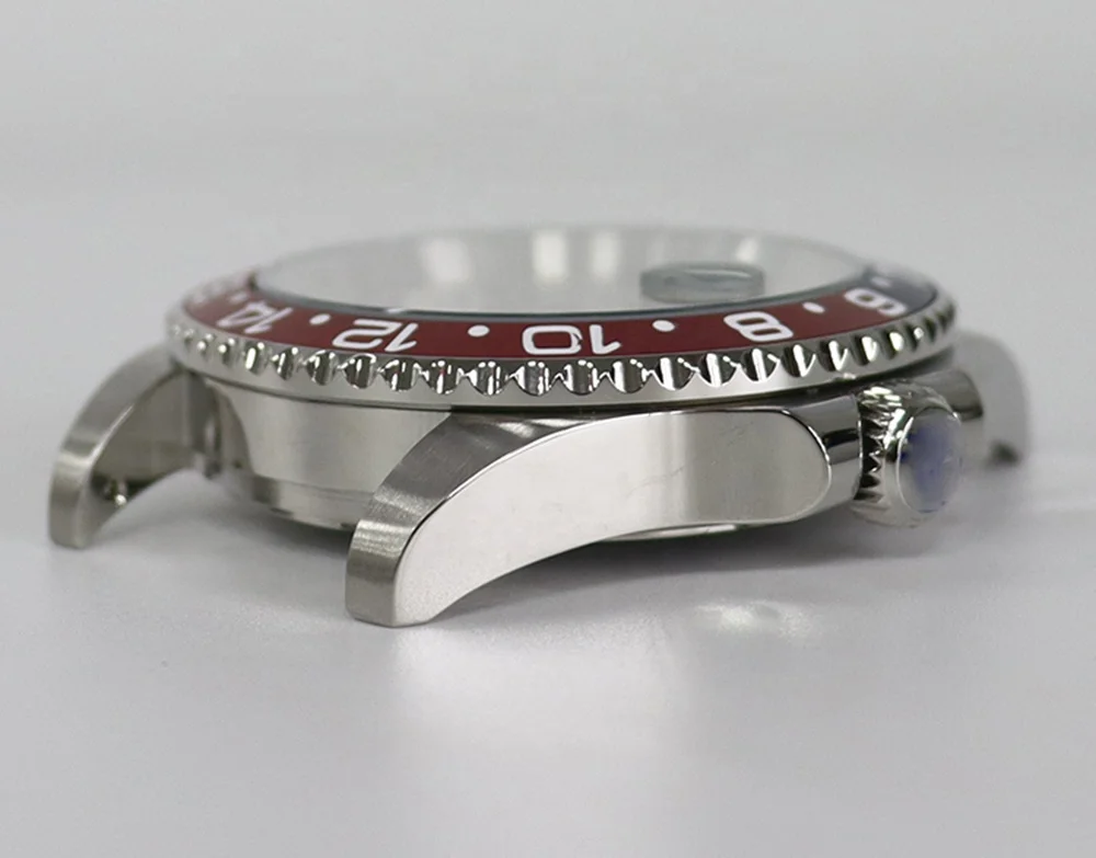 Корпус для часов из нержавеющей стали 316L с сапфировым стеклом 42 мм, подходит для автоматического движения ETA 2824 2892 2836 9015 SW200 NH35 NH36