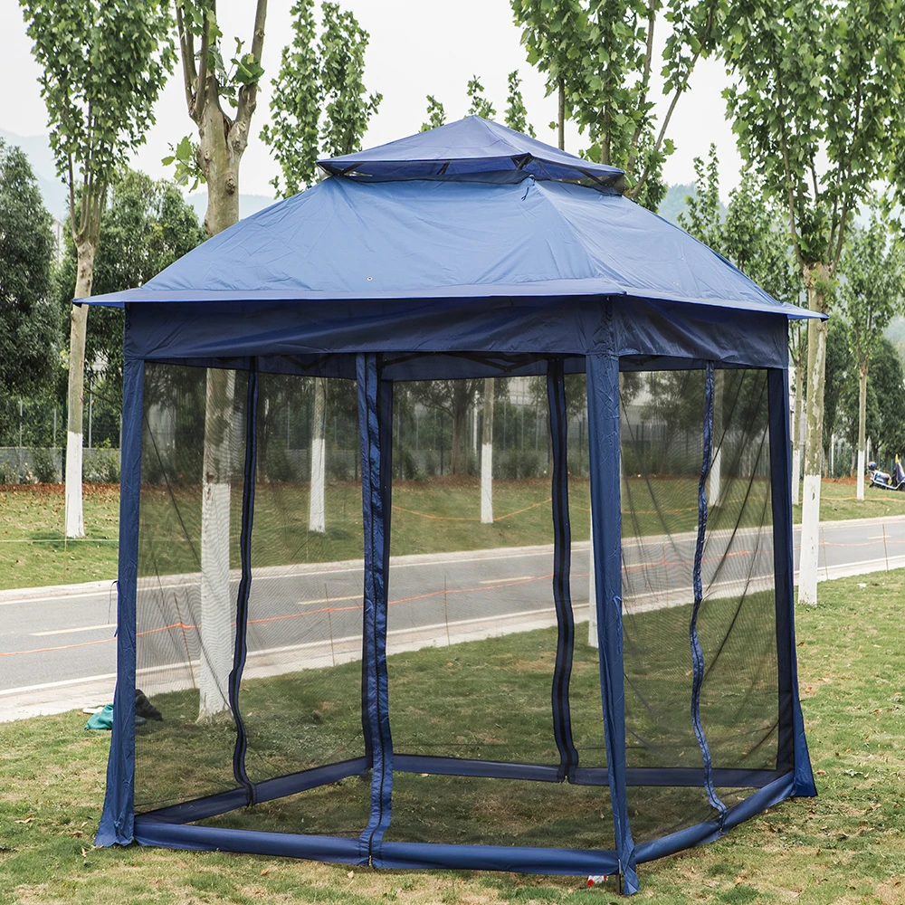 Diy Waterproof outdoor 420D oxford mesh awning tent 10x10 foldable car canopy