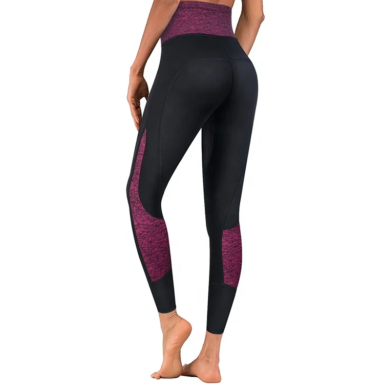 Neoprene Hot Sauna High Waist pants for women Fitness Workout Sport Running Loss Weight leggings