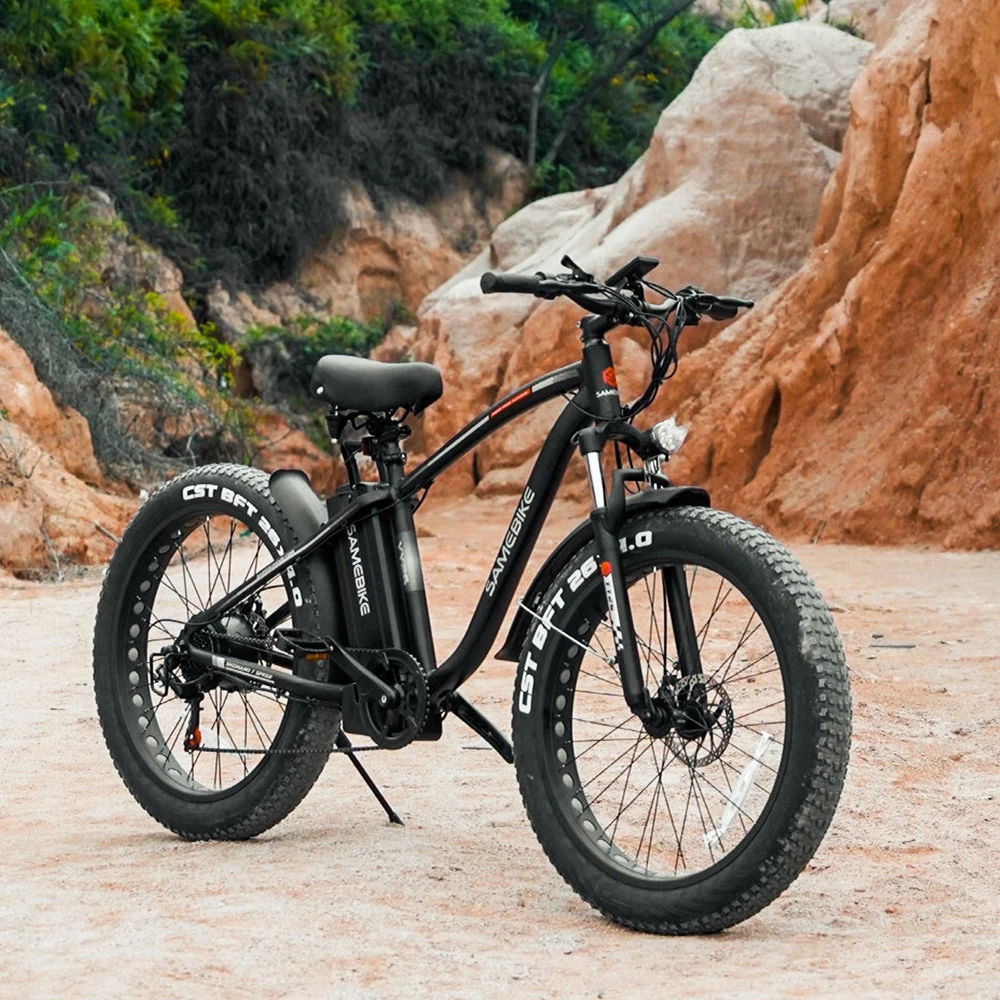 Удобная Складная система Samebike YY26, гибридный Электрический велосипед, 48 В, Bafang