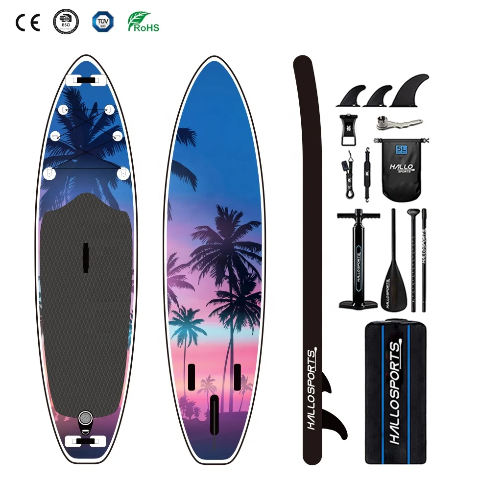 Hallosports 259 portable mini air inflatable sup boat