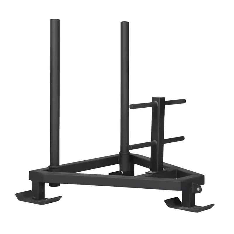 LS55  Cheapest Fitness Training Gym Weight Plate Power Sled push sled fitness equipment
