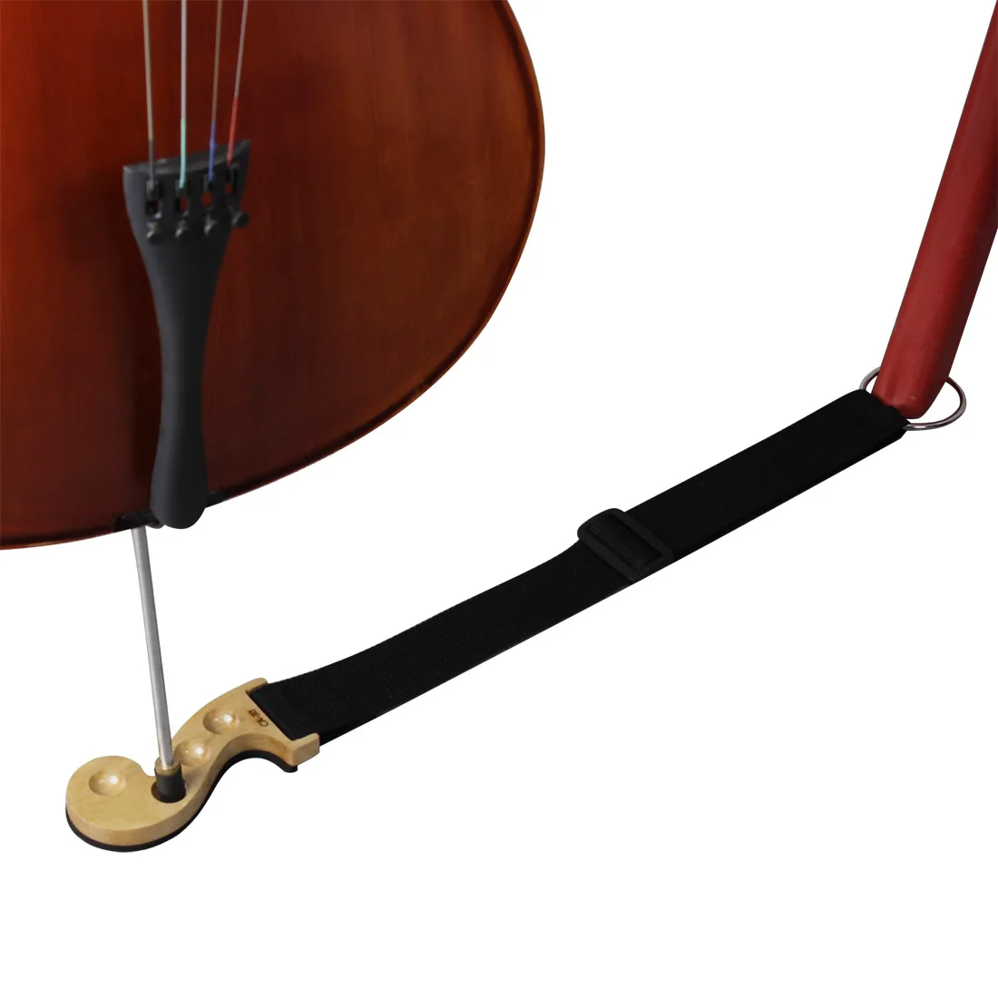 Solid Wood Cello End Pin Stopper Spike Floor Protector Anti-slip For Bass Cello Endpin Anchor Stand Holder