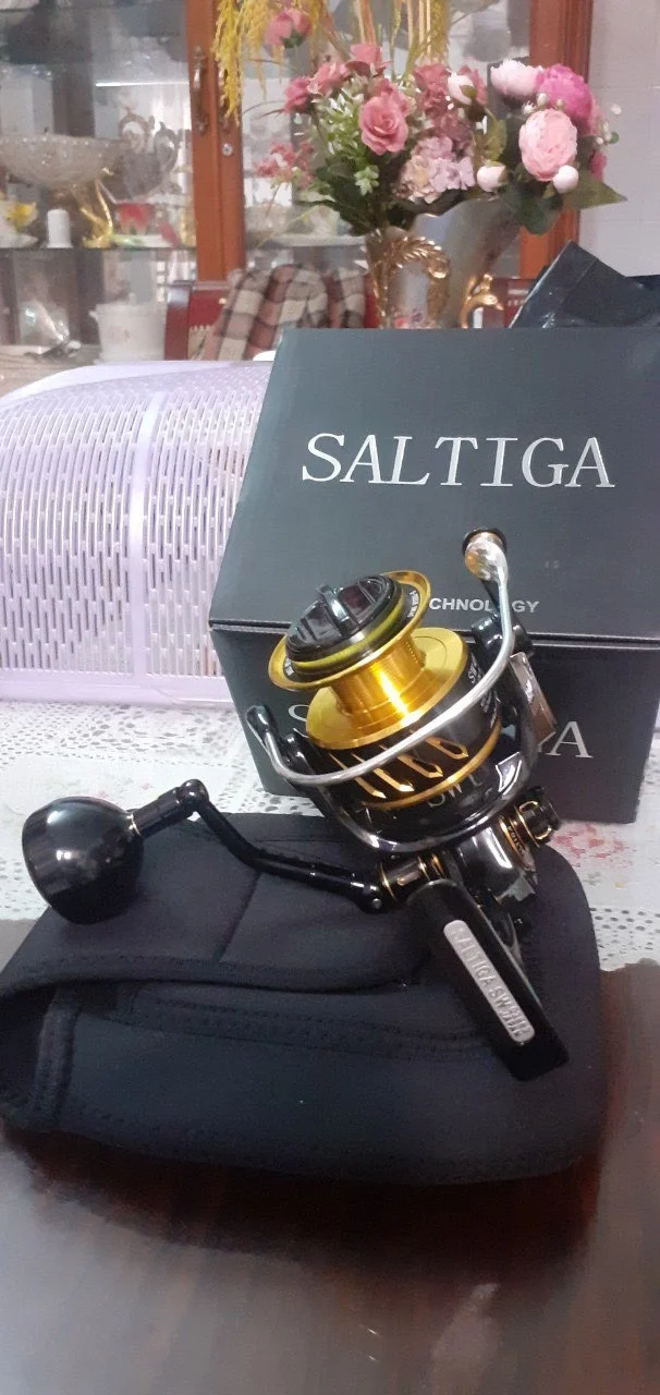 Рыболовная катушка CASTSOON MADMOUSE Saltiga Sw4000xg Sw6000hg Sw10000hg рыболовная для морской воды