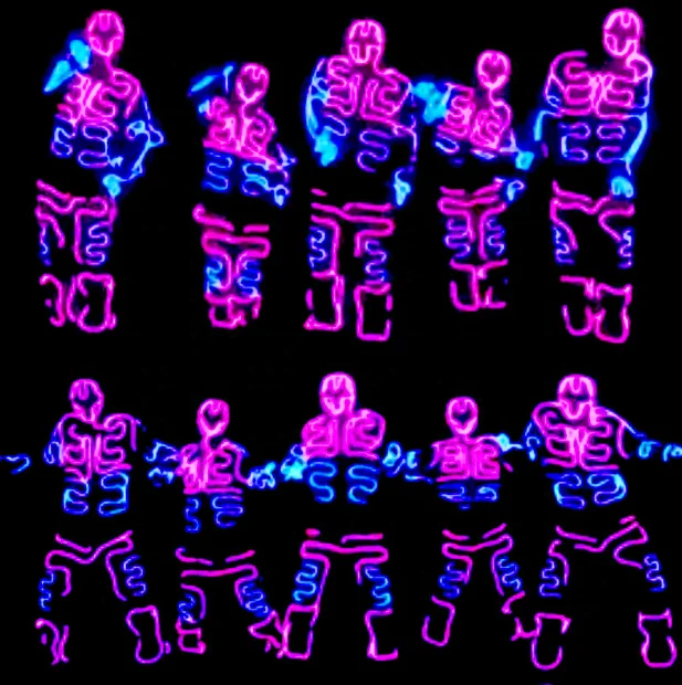 Fashion EL Suits LED Clothes Luminous Costumes Glowing Gloves Shoes Light Clothing Men EL Wire Dancer Clothes