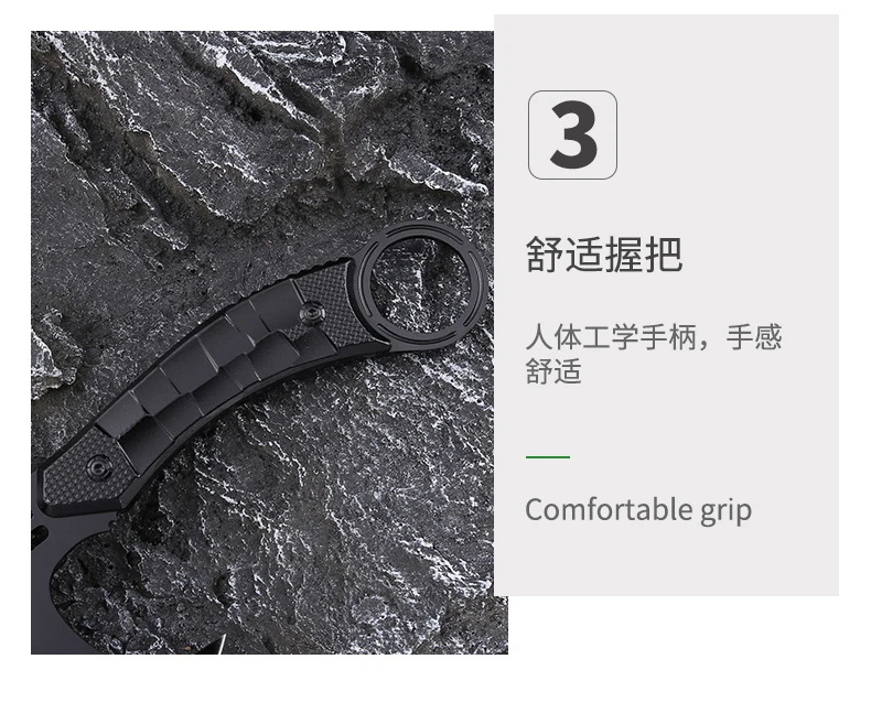 Outdoor multi function axe camping self defense axe garden cutting firewood home practical tactical axe ABS Handle