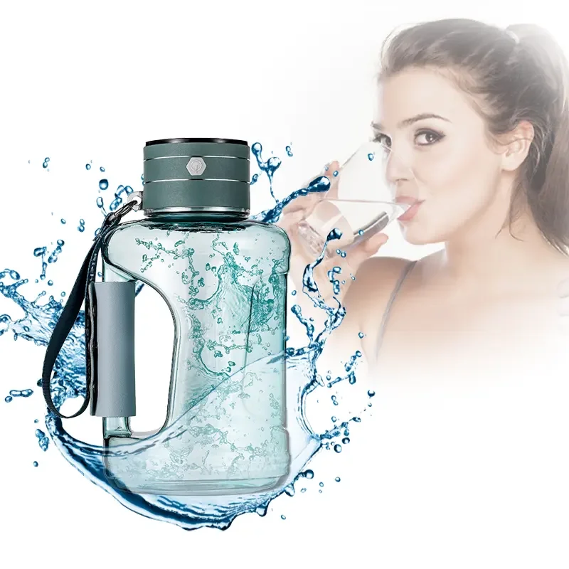 Factory Price 1500ml Hydrogen Rich Sport Water Bottle USB Portable Hydrogen Water Bottle