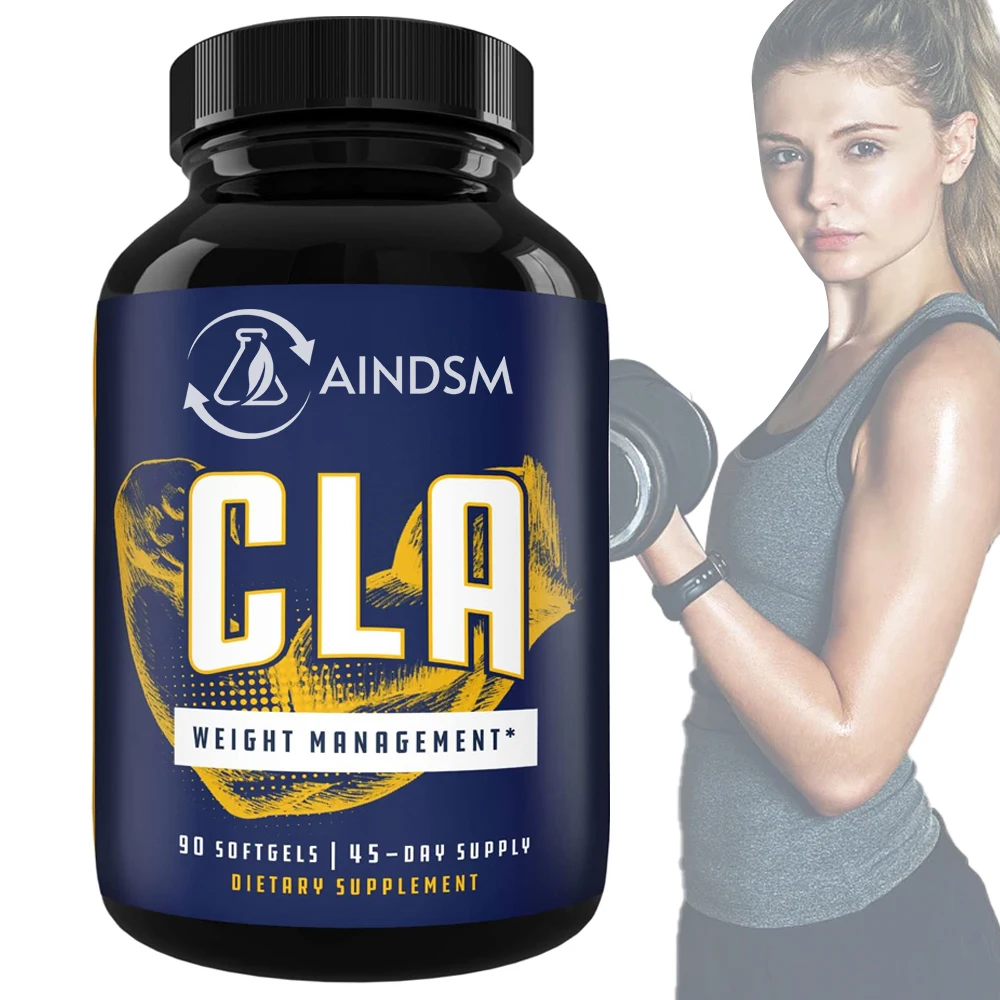 OEM/ODM Safflower Softgel капсулы CLA улучшают состав тела и тонус мышечной массы moil