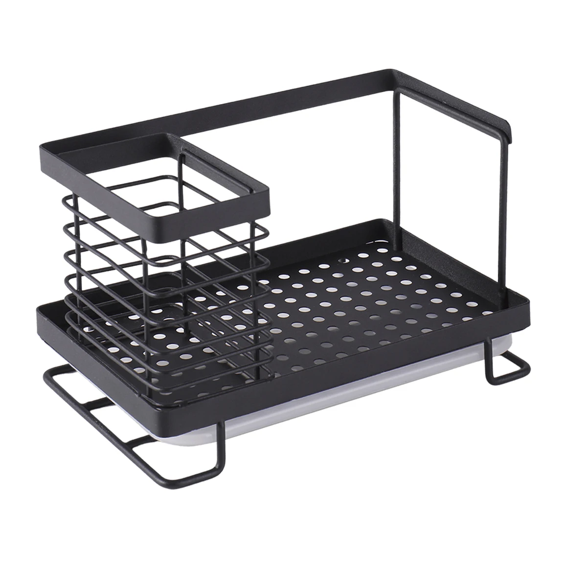 ORZ0202 Sink Caddy, Kitchen In Sink Caddy Organizer Sponge Holder for Sink Dish Rags Scrubber Conditioner