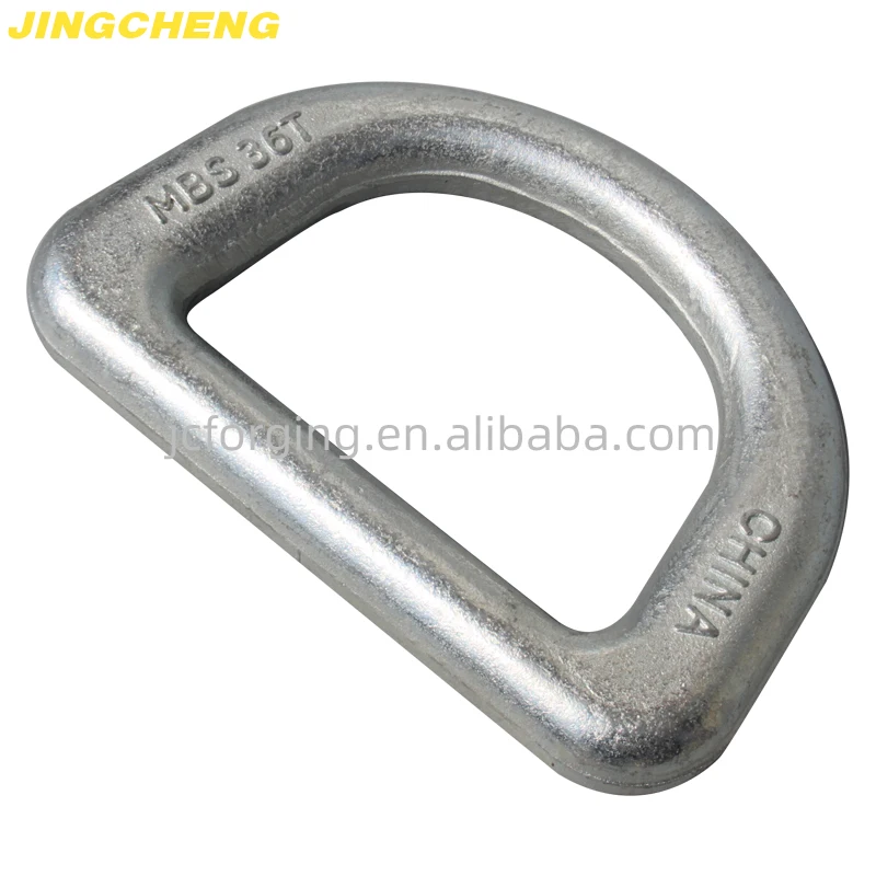 High quality D Ring Type C metal products forged steel d-ring