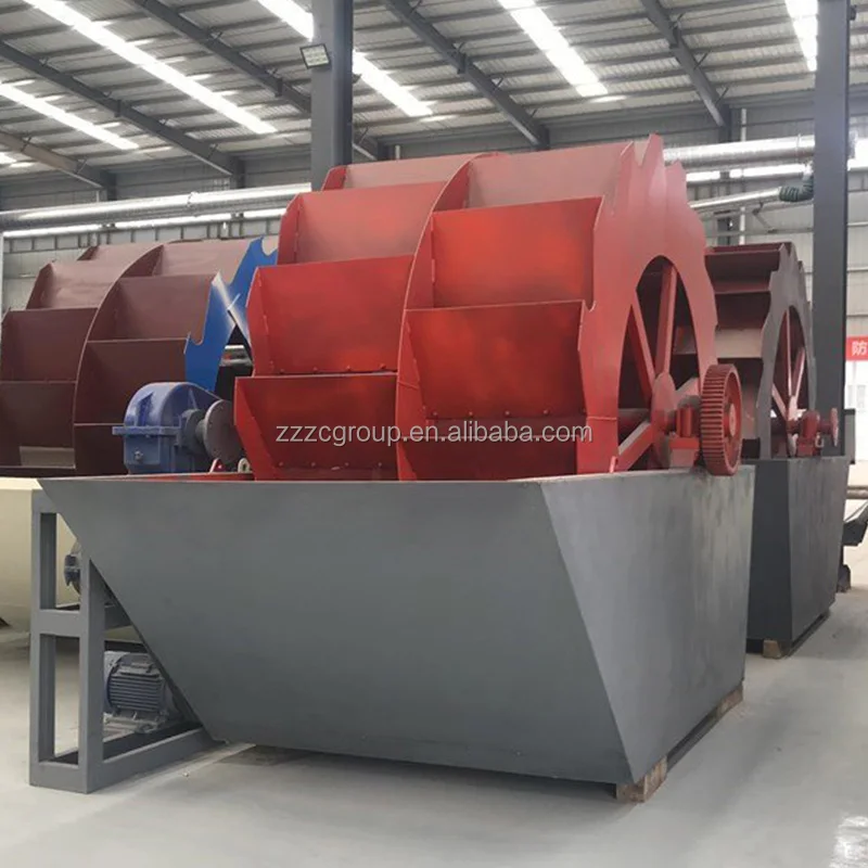 XS3210 80-120tph Wheel bucket sand washing machine mineral sand washing plant machinery