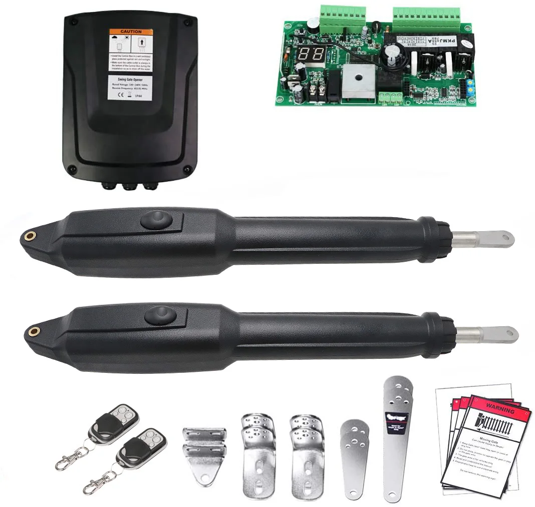 Lockmaster Tuya APP Electric Swing Gate Opener Door Open Motor for Dual Swing Gate from 400 to 800KG