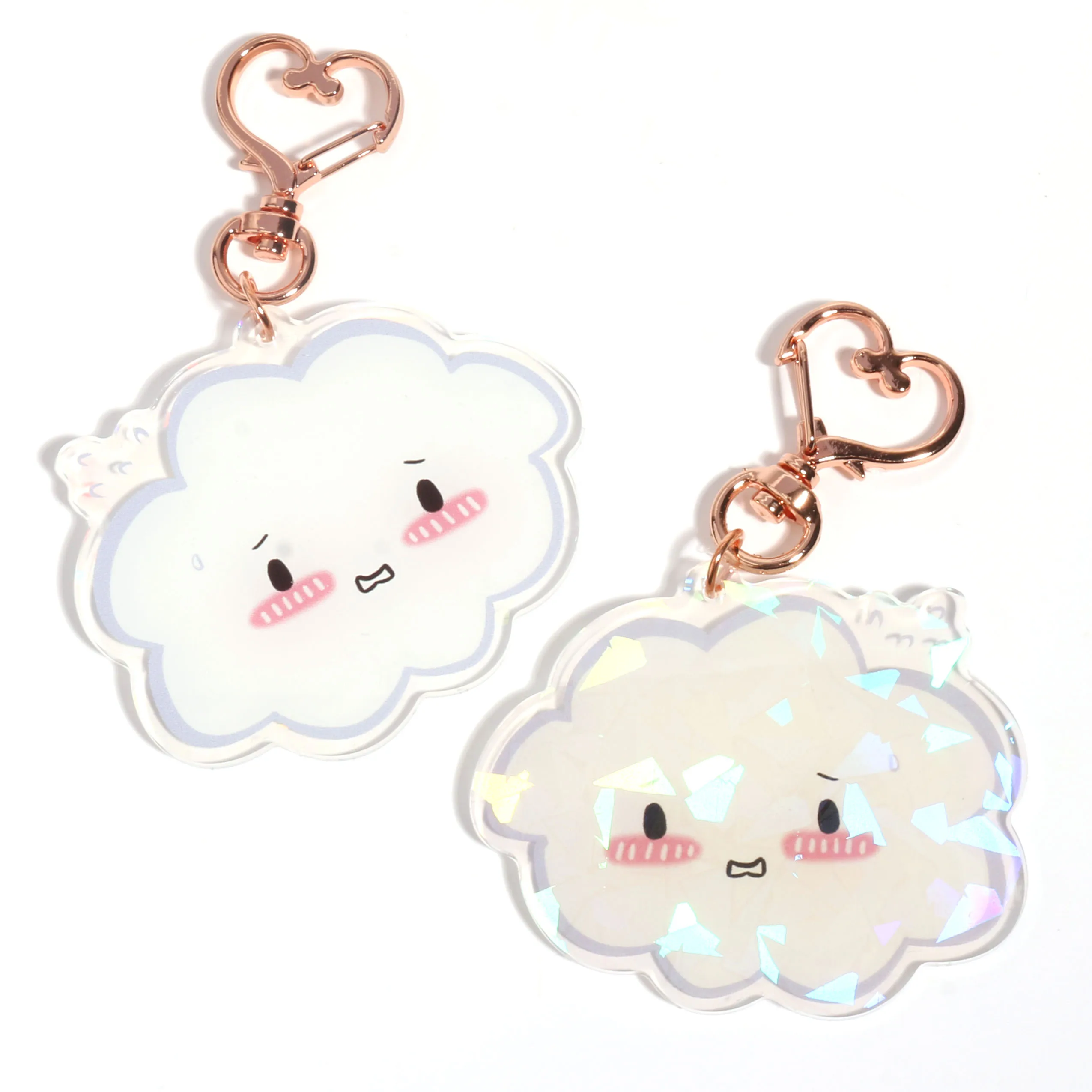 Customized   Top Quality Custom Slipper Key Chain  Lighter Offset Printing Acrylic Keychain