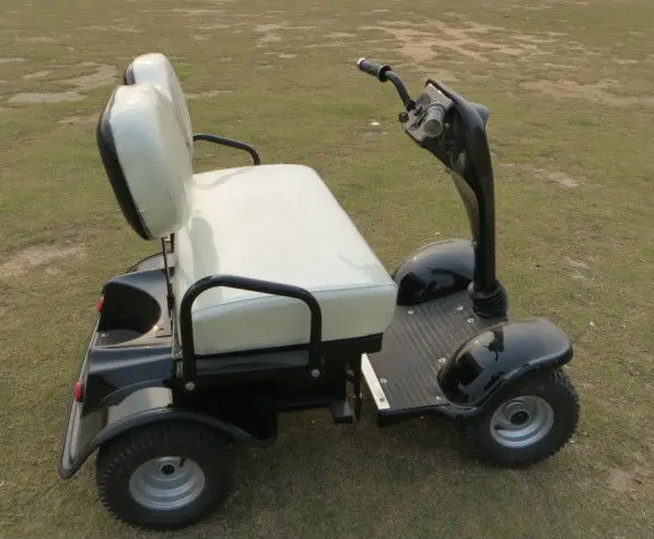 24V low speed single seat or  two seat  electric golf scooter with sun roof