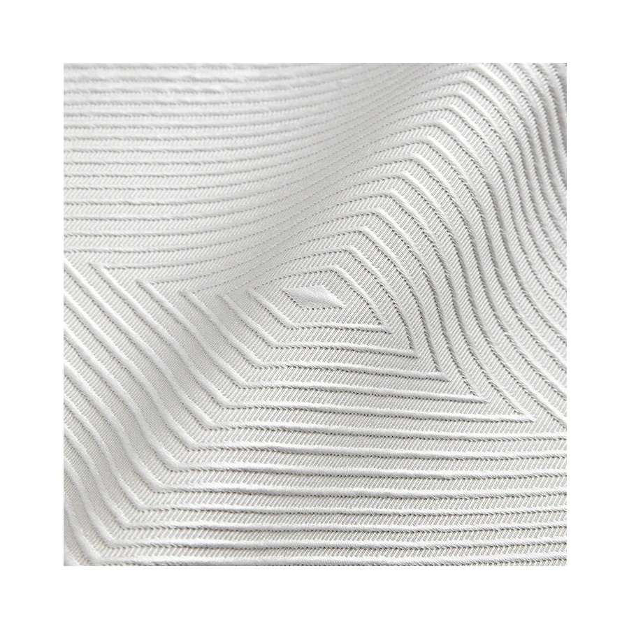 Factory Customized Geometric Jacquard Design Fabric Home Curtain Fabric Roll