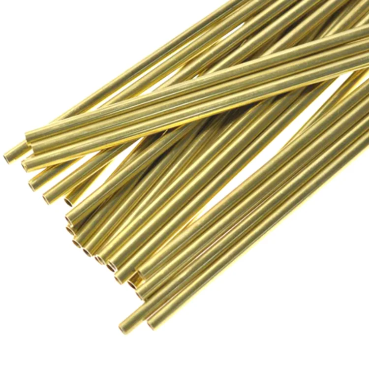High quality weld 10mm small diameter thin-wall brass pipe threaded tube manufacturing