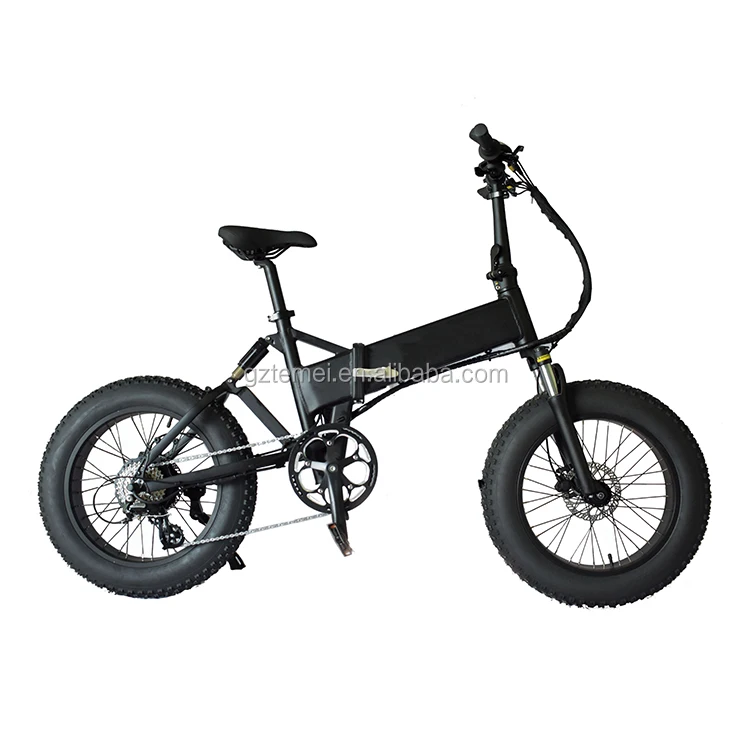 High power 750w folding electric bicycle fat tyre e bike 20 inch