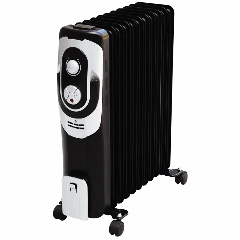 Hausberg-высококачественный электрический Масляный нагреватель (наполненный маслом радиатор) 2500 Вт 11 плавников