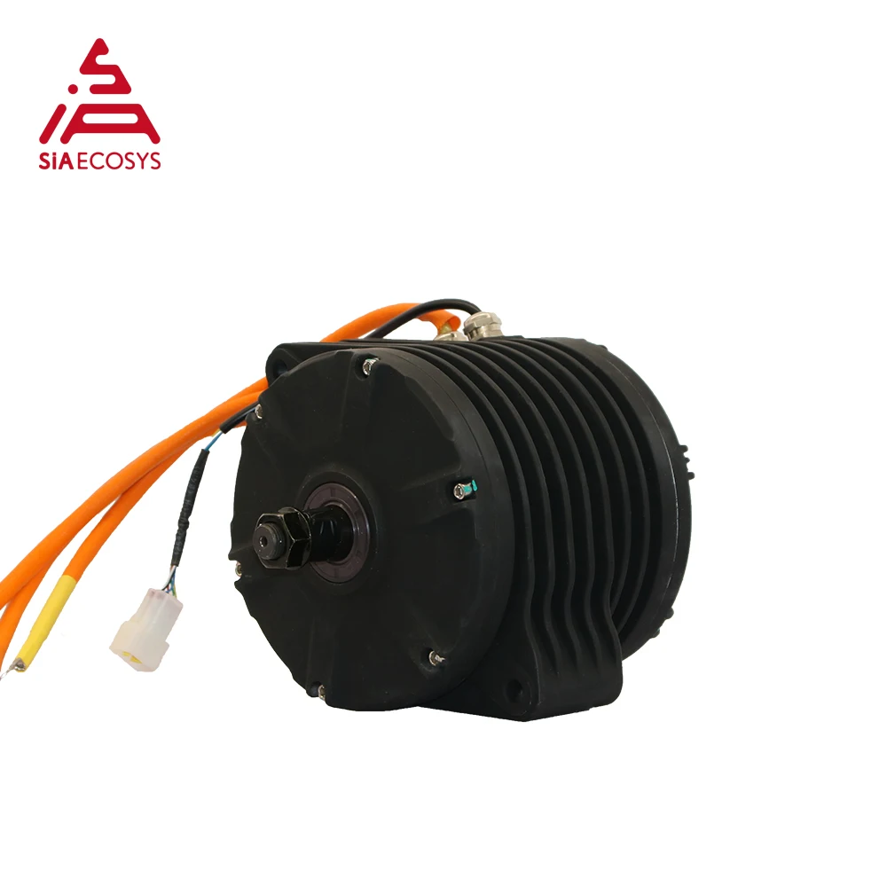 SiAECOSYS QS 138 50H 2000W 4100W Peak 72V 70KPH Средний приводной двигатель для электрического мотоцикла