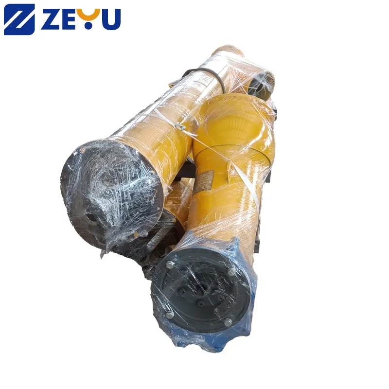 Customized cement powder additive screw conveyor 219MM diameter 9M to 13M Large capacity 49T/H cement screw conveyor