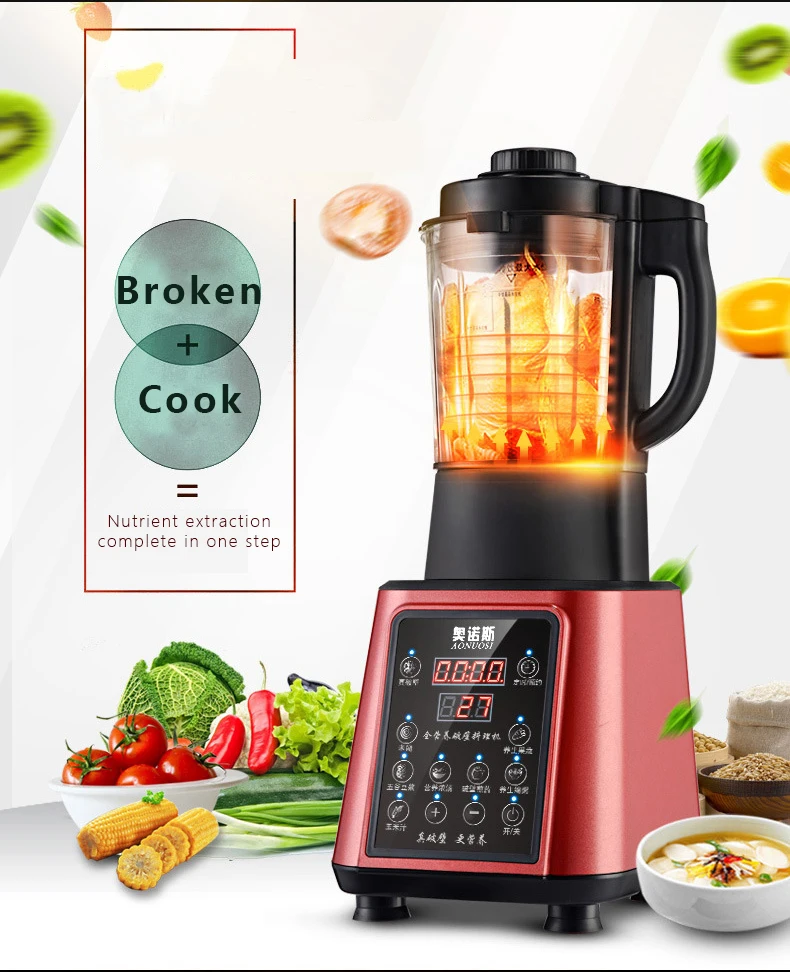 YTK-F900 Domestic heating wall breaking machine Full automatic multi-function soybean milk mixer