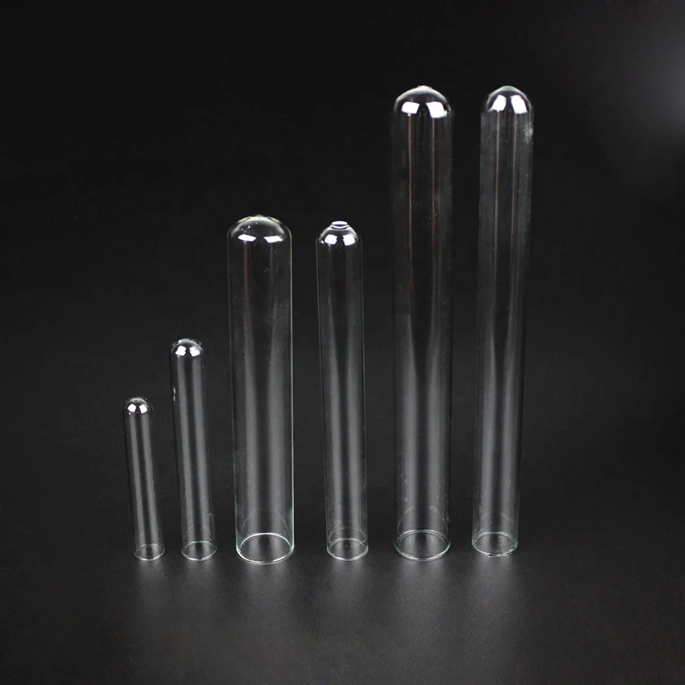 JD Wholesale LAB Borosilicate Transparent Glass Test Tube