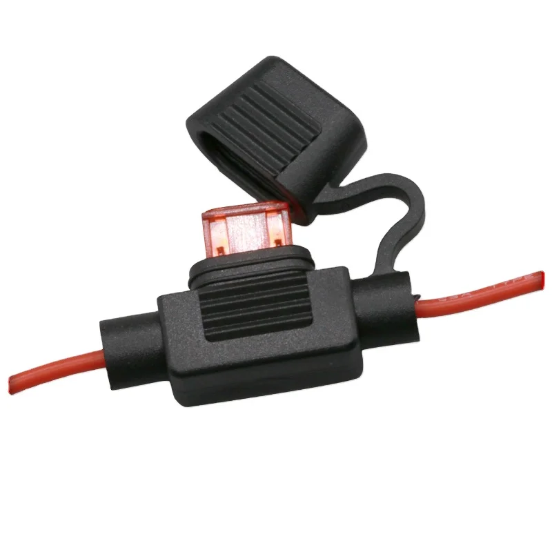 R-Yangling 20AWG High Temperature Silicone Wire 20A Fuse Wire Harness 10A Fuse Battery Fuse Box Connection Wire Harness