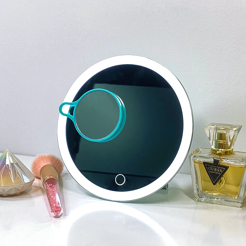 Top selling vanity mirror Hollywood style dressing table vanity mirror with small magnifying glass