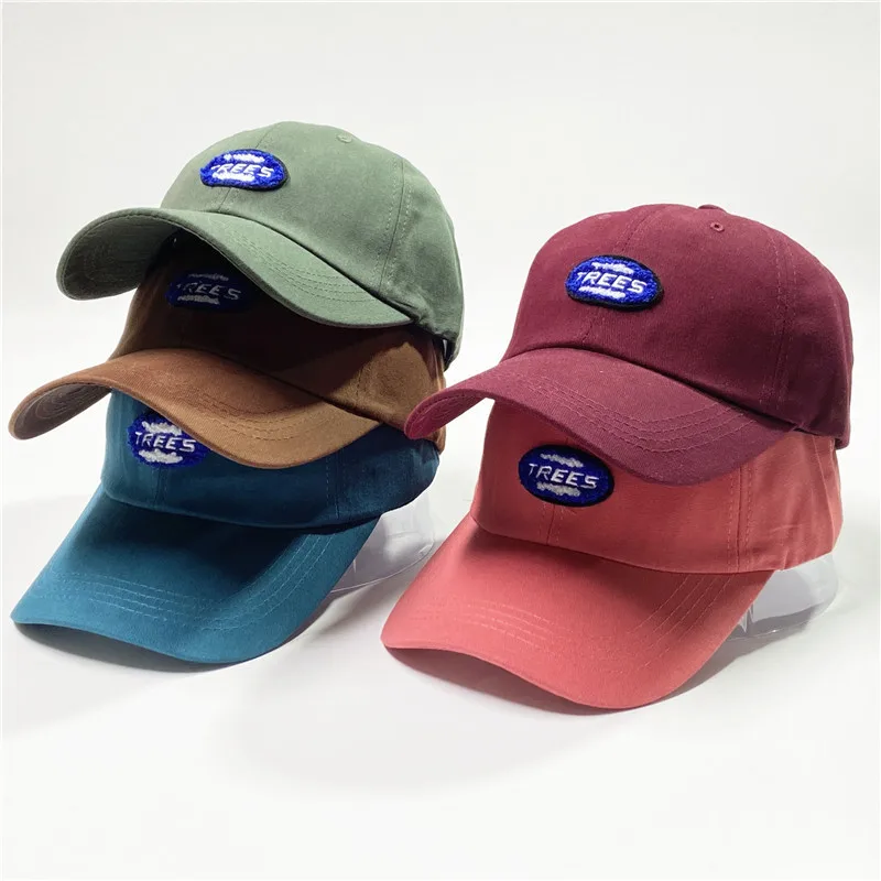 High Quality Promotional Baseball Cap With Custom Towel Embroidery Logo Plain Cotton Dad Hat
