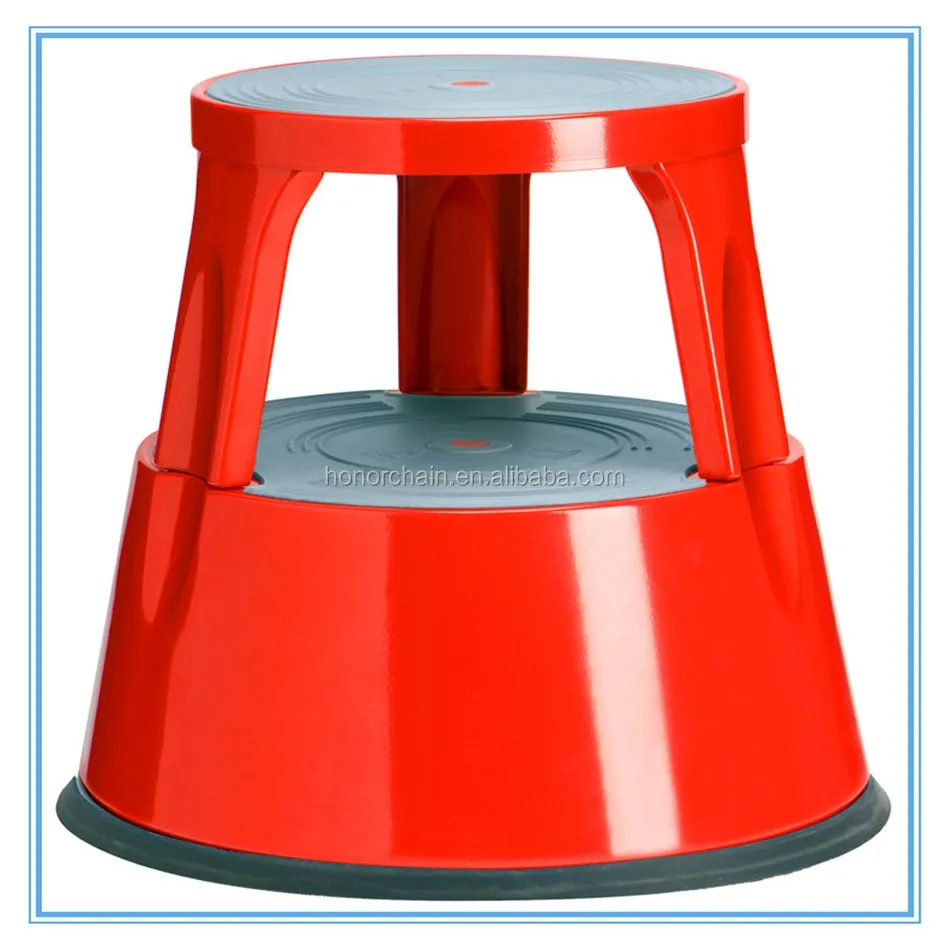 hot sale adjustable 2 step stools for supermarket