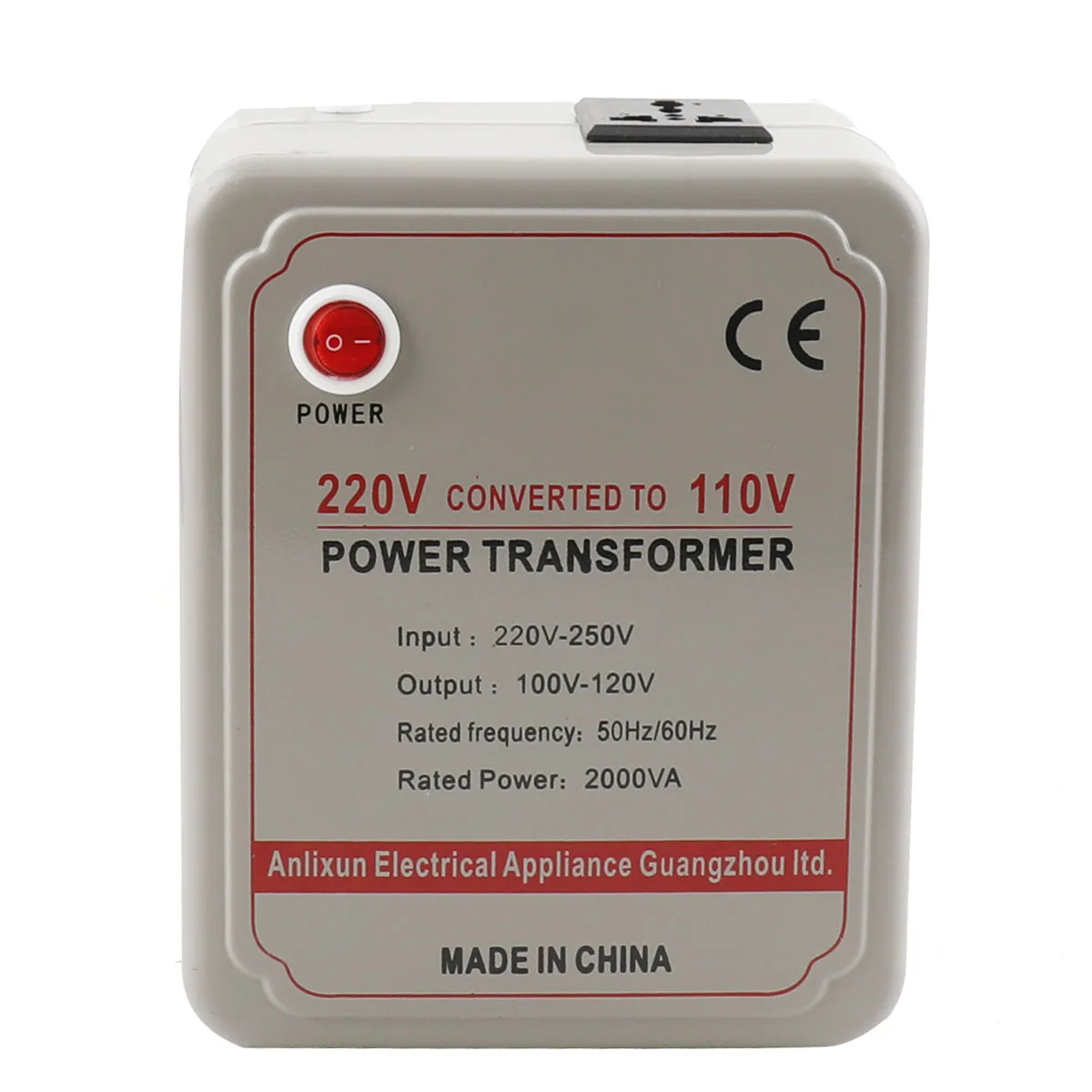 2000W 220V to 110V AC power voltage converter step down transformer for home electrical appliance