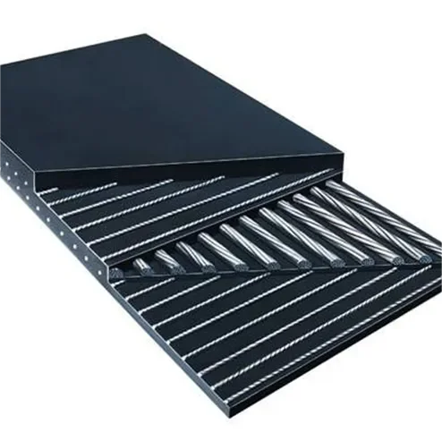 Factory Price Top Quality Steel Cord Transparent Tube Rubber Conveyor Belt For Stone Plant