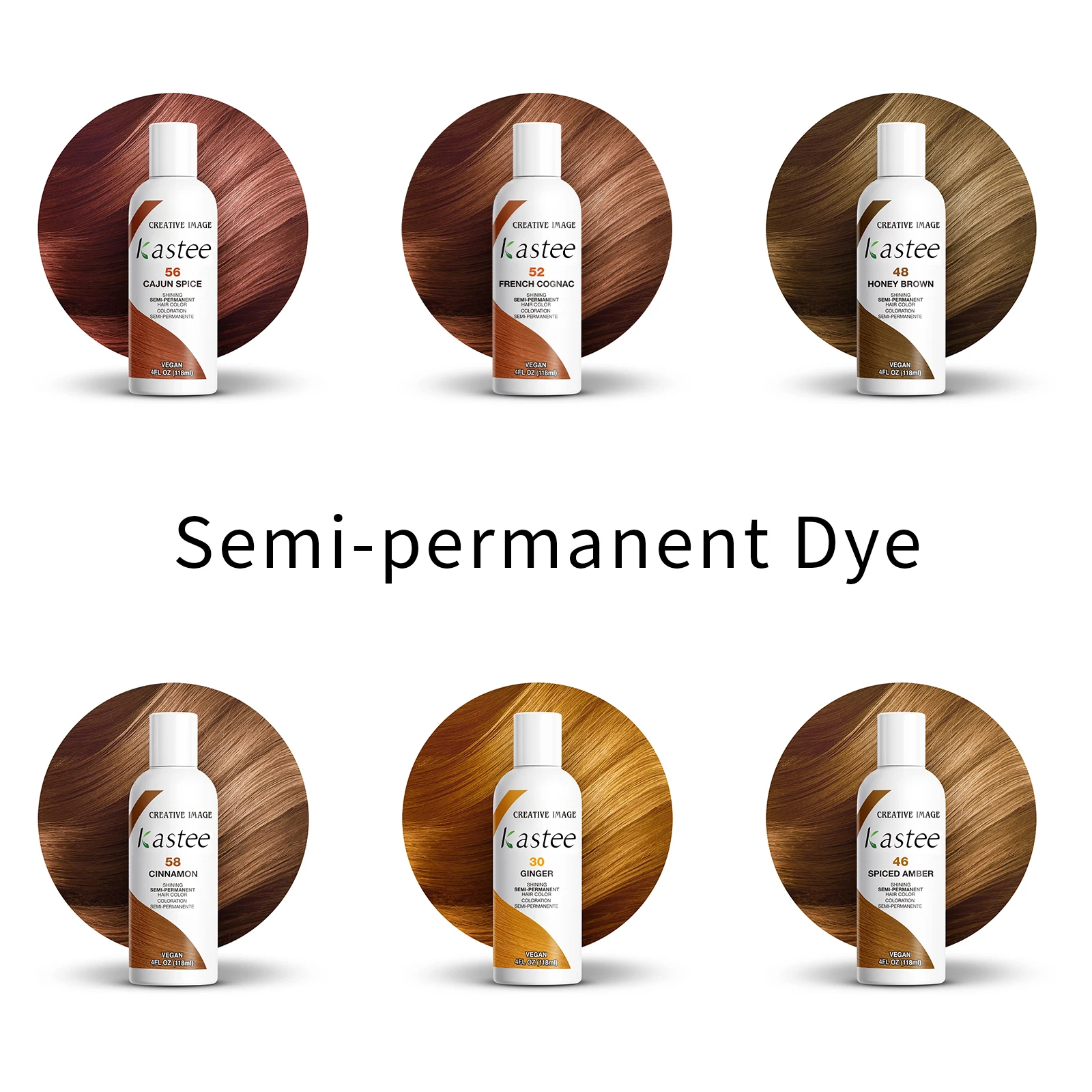 Factory direct supply semi-permanent Hair Color dye 65 colors Hair Dye Colors